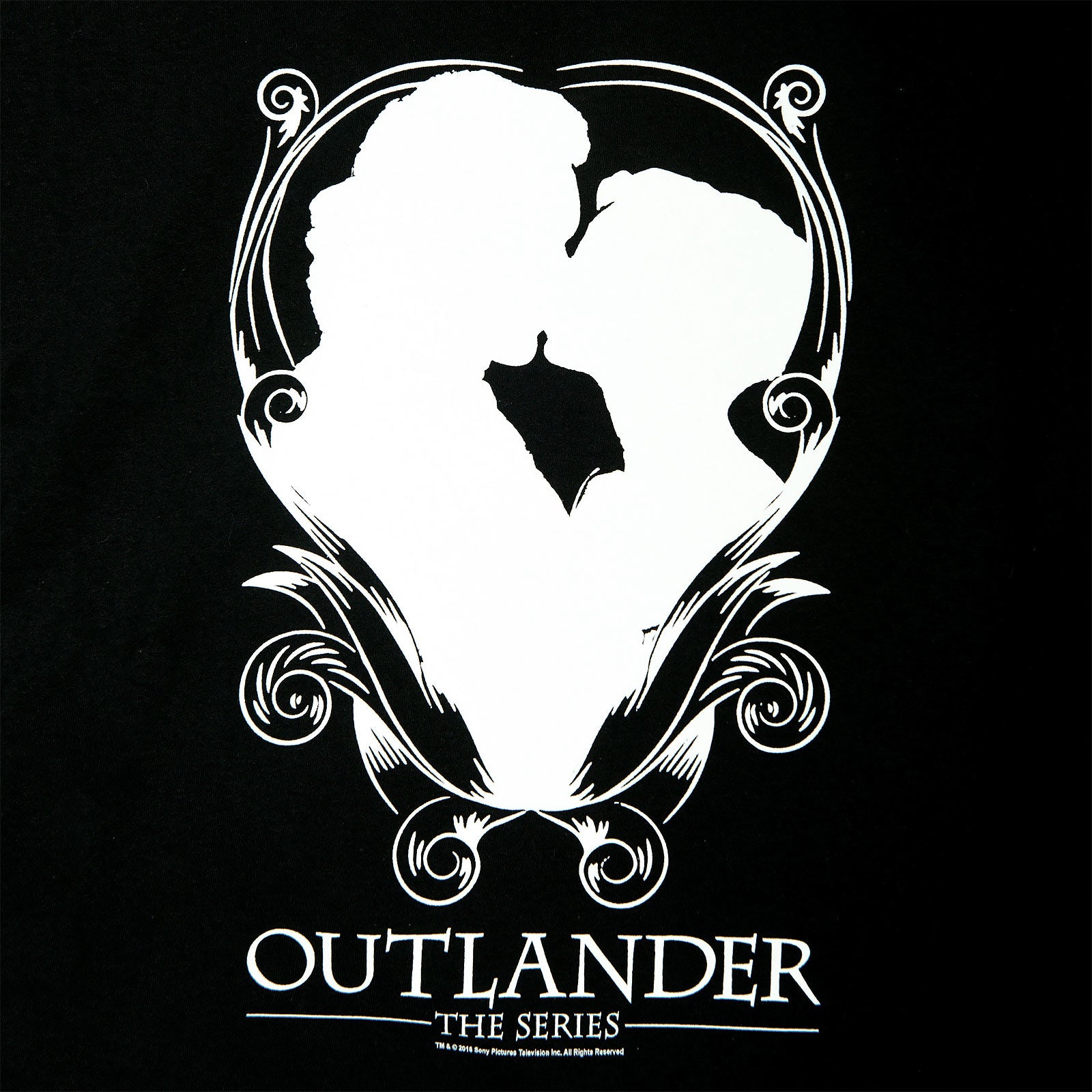 Produktbild Outlander - Kiss T-Shirt Damen schwarz
