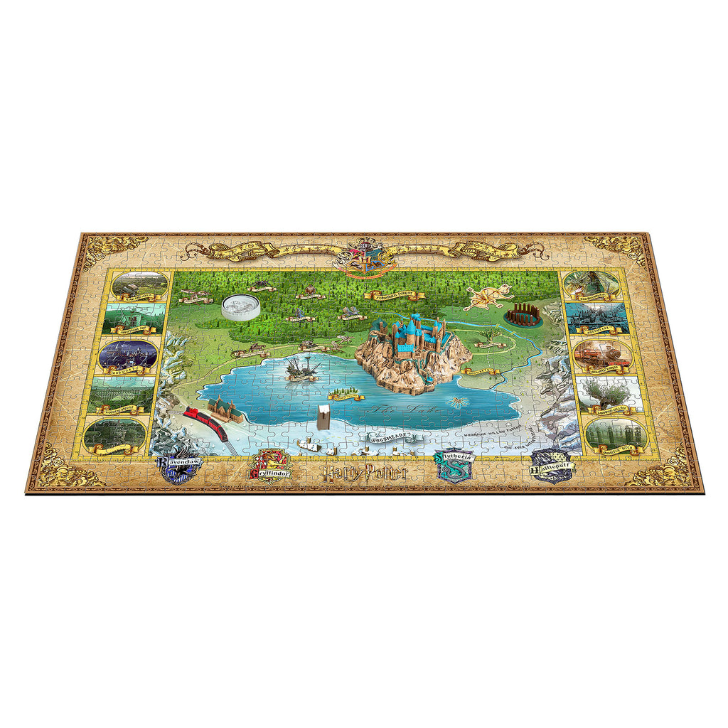 Productafbeelding Harry Potter - Hogwarts 4D Mini Puzzel