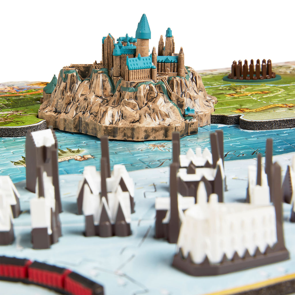 Produktbild Harry Potter - Hogwarts & Hogsmeade 4D Puzzle
