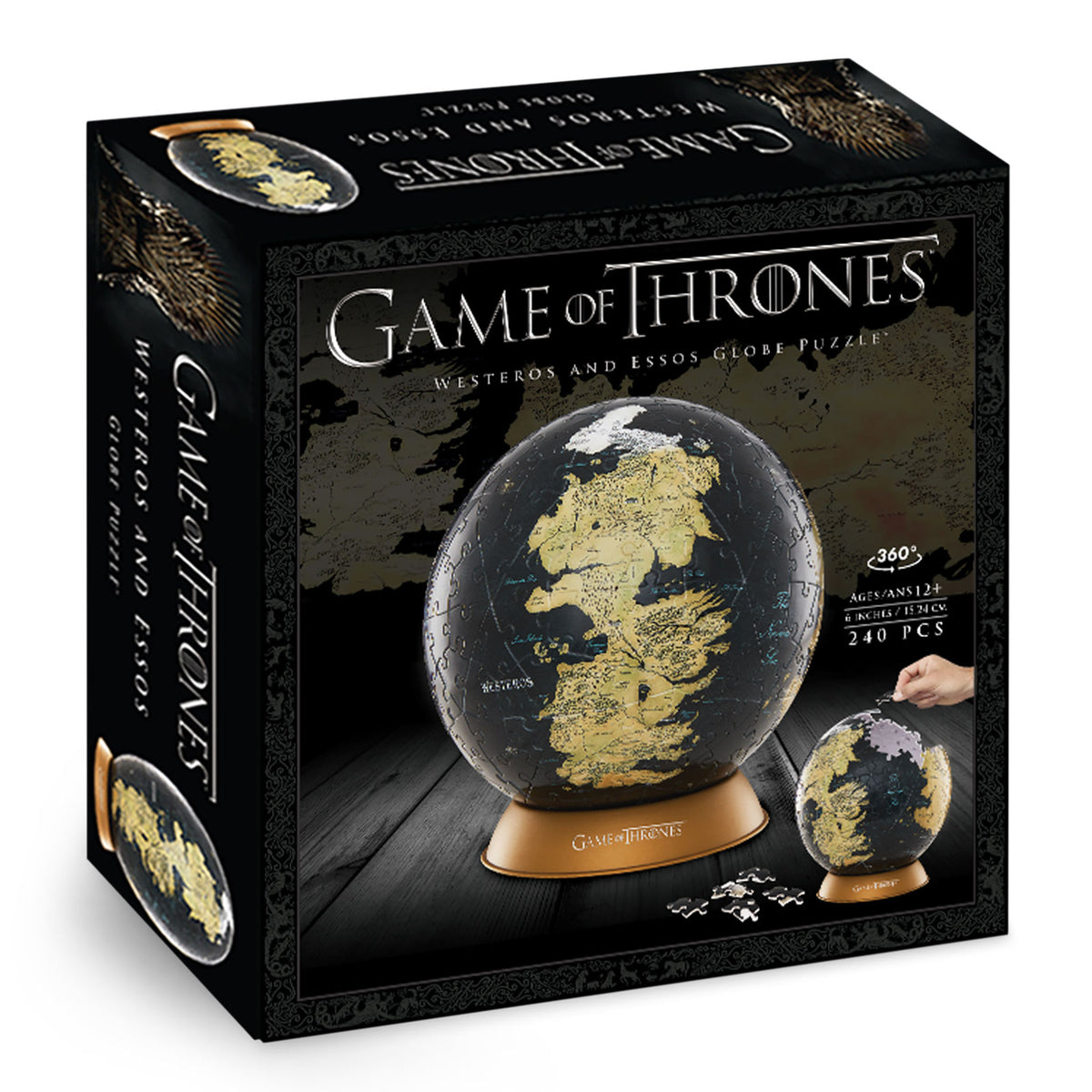 Produktbild Game of Thrones - Westeros und Essos 3D Mini Puzzle