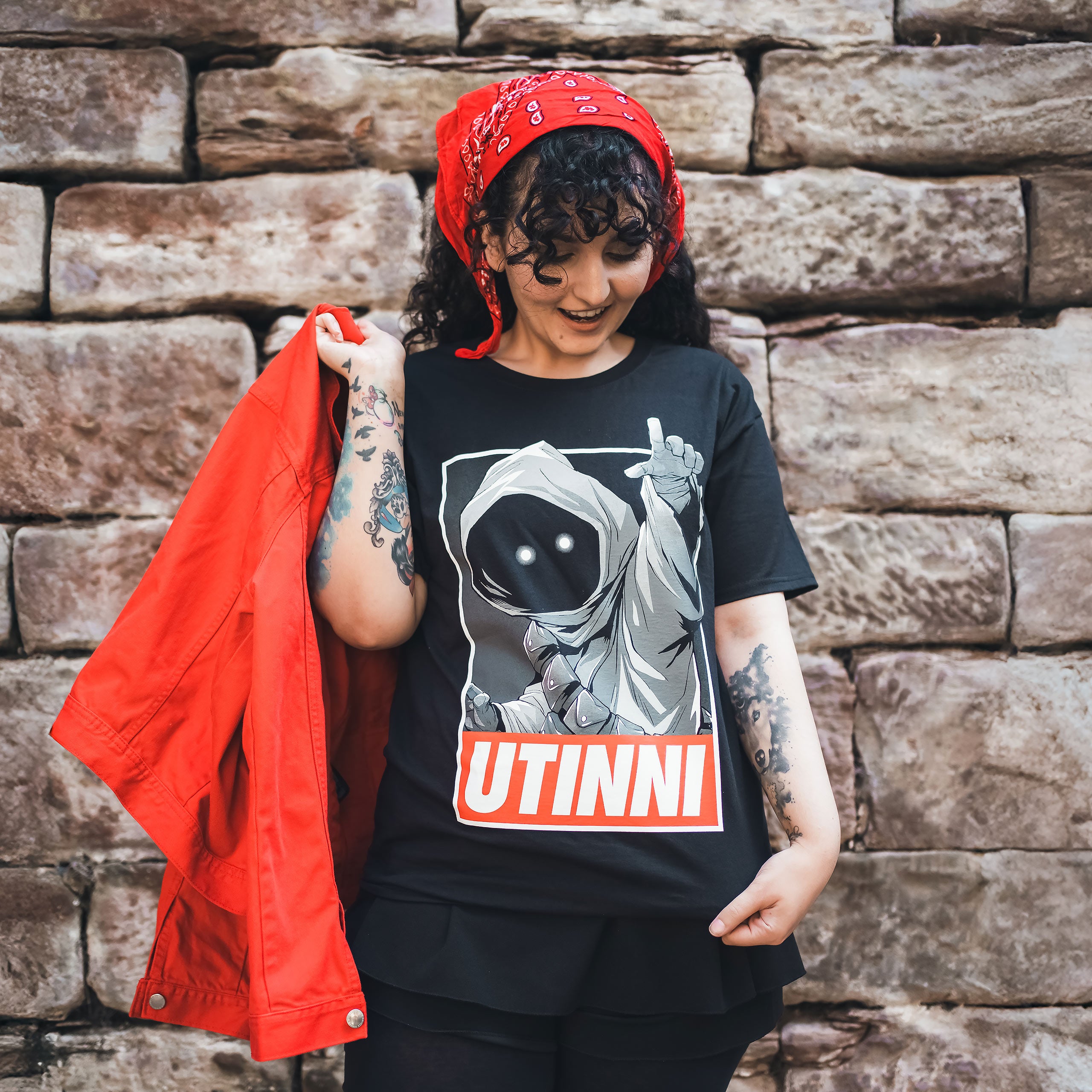 Productafbeelding Star Wars - Jawa Utinni T-shirt zwart
