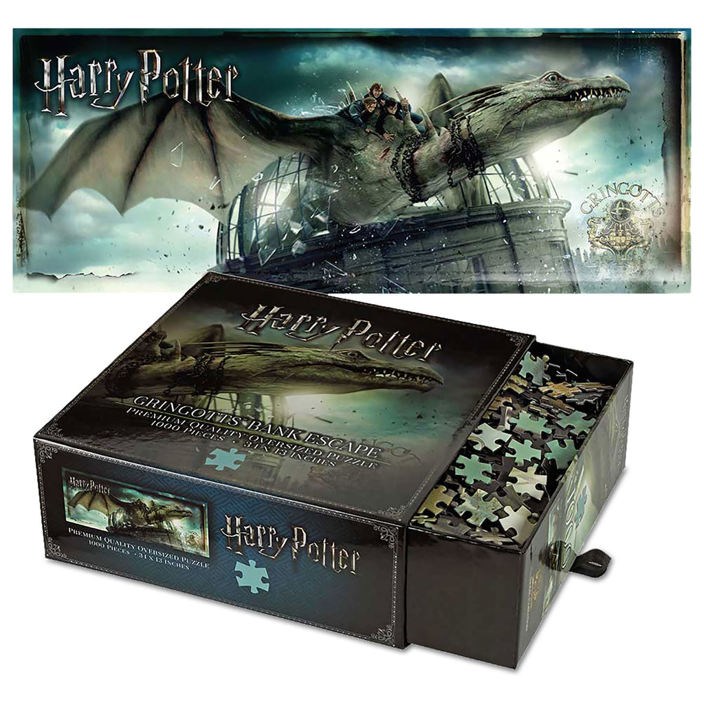 Image produit Harry Potter - Puzzle Premium Banque de Gringotts avec Dragon