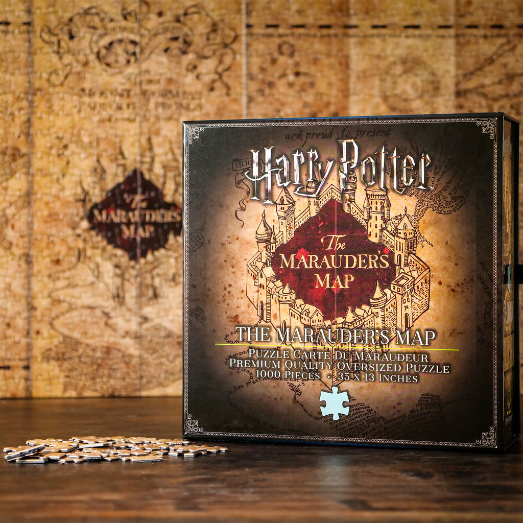 Produktbild Harry Potter - Karte des Rumtreibers Premium Puzzle
