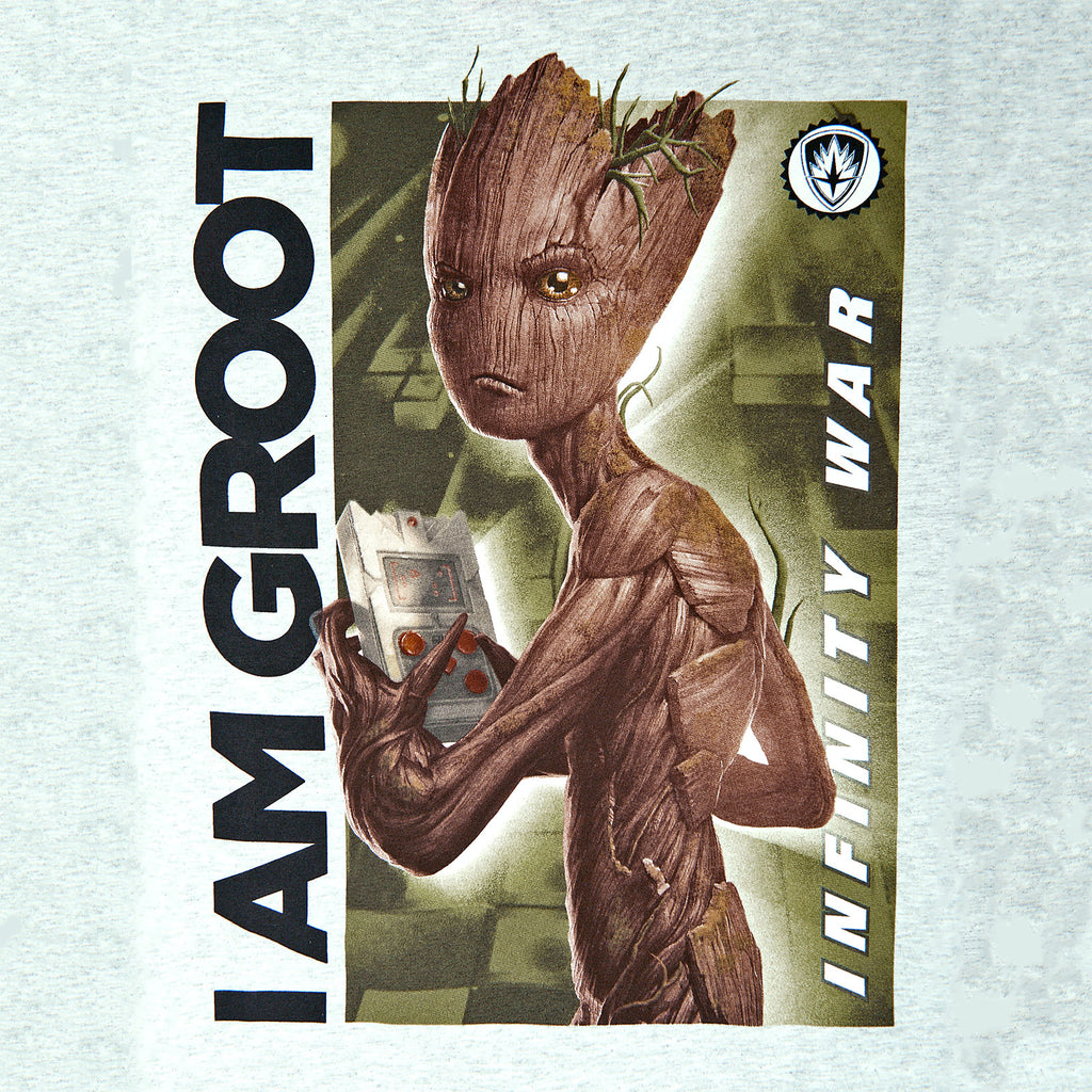 Image produit Avengers - T-Shirt Groot Adolescent Infinity War Gris