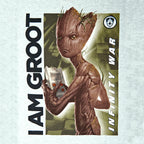 Image produit Avengers - T-Shirt Groot Adolescent Infinity War Gris