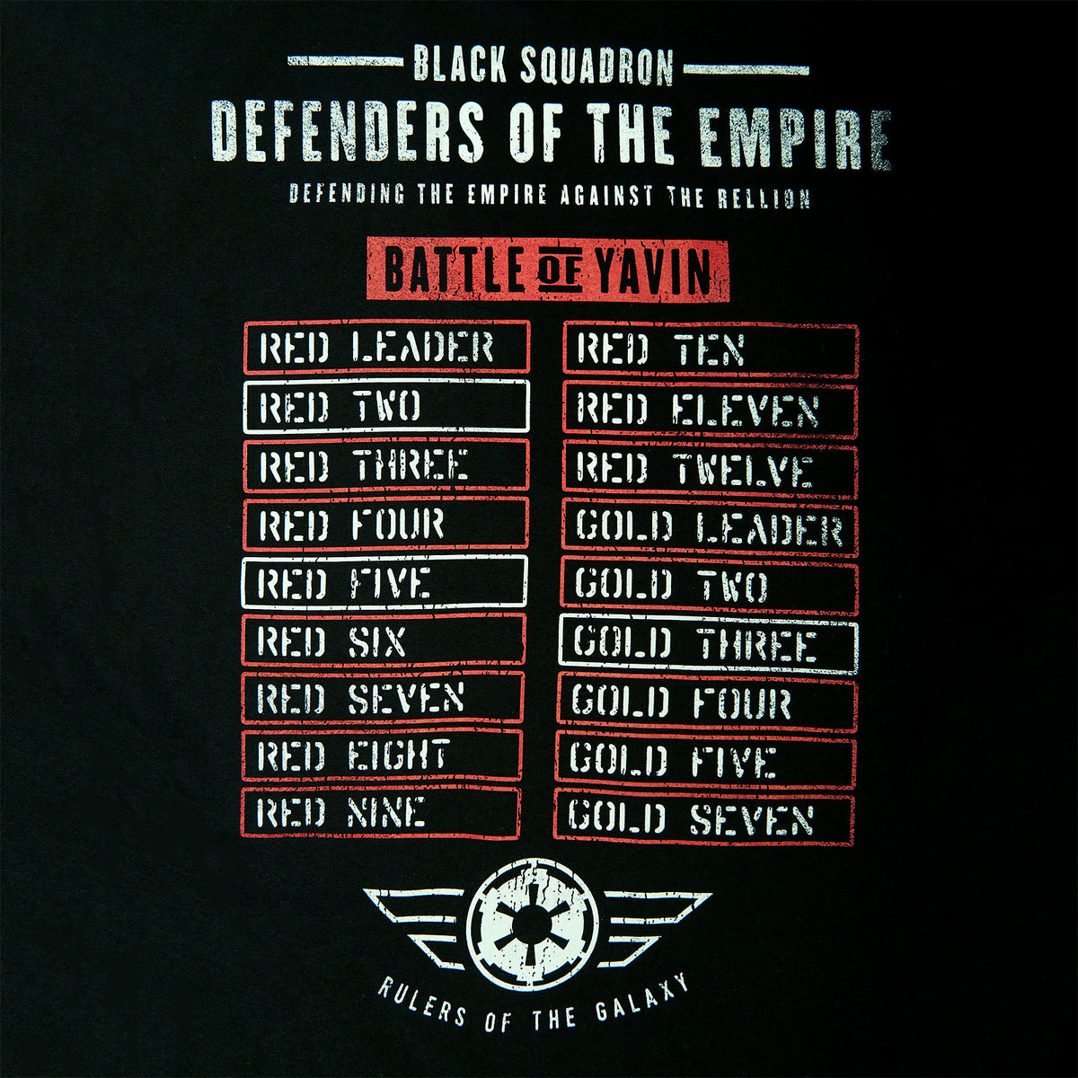 Product image Star Wars - Black Squadron T-Shirt Black