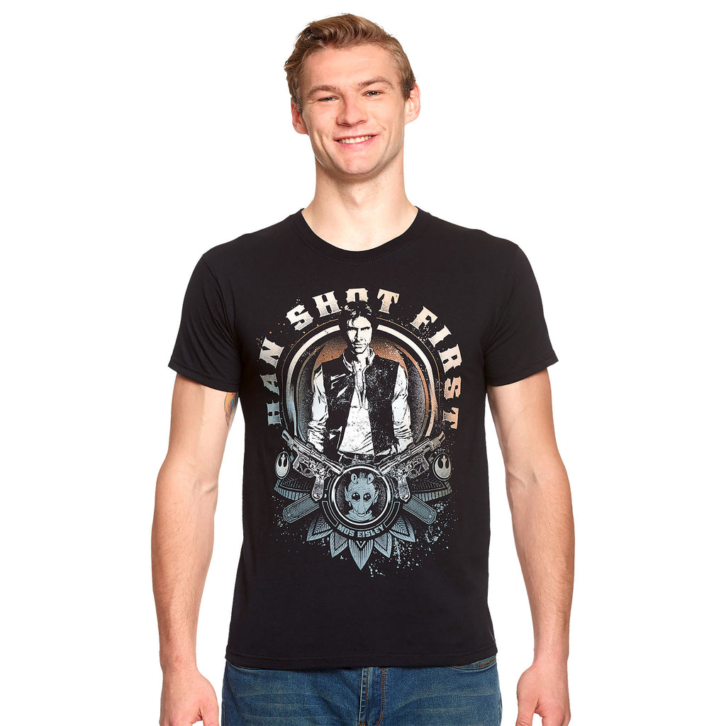 Produktbild Star Wars - Han Solo Shot First T-Shirt schwarz