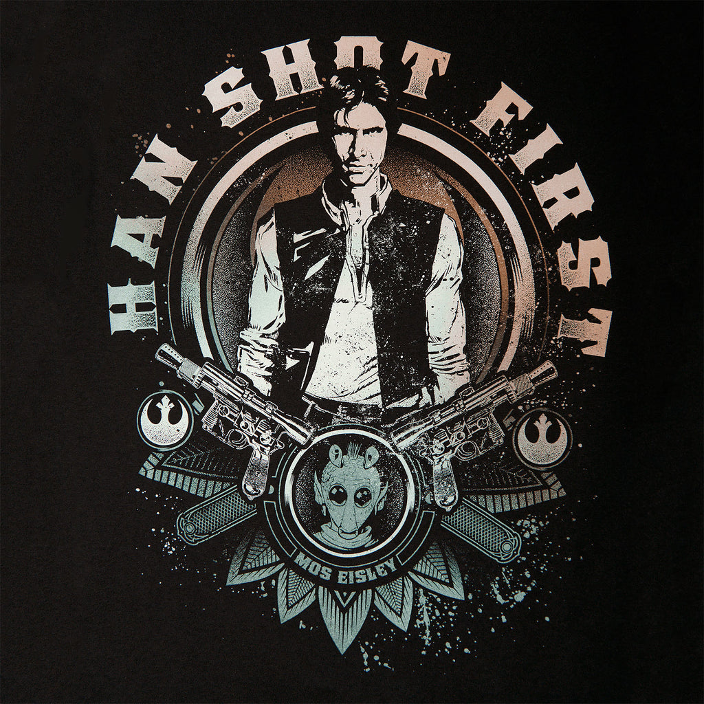 Produktbild Star Wars - Han Solo Shot First T-Shirt schwarz