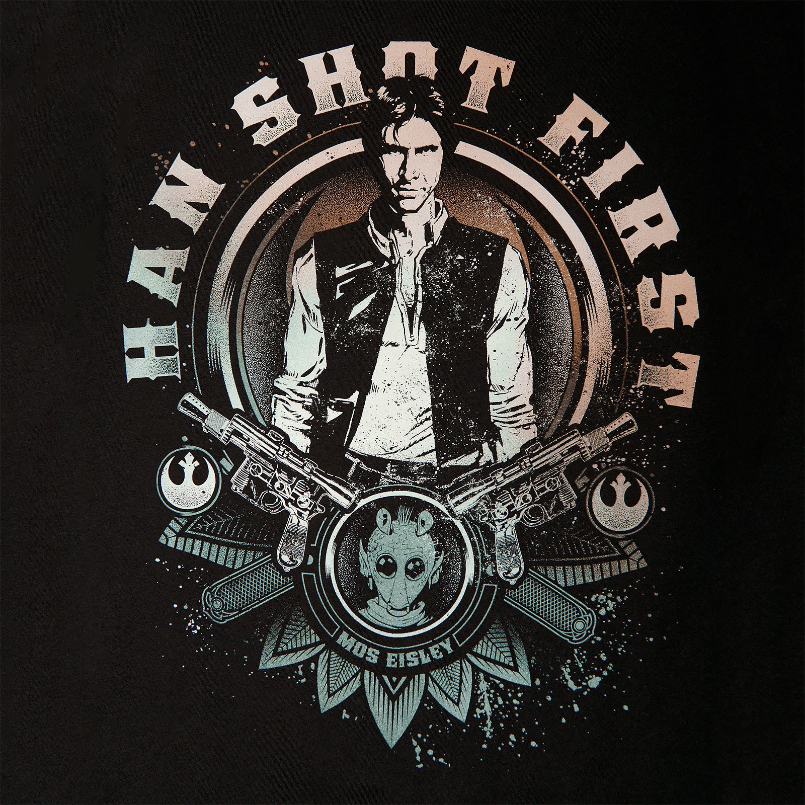 Produktbild Star Wars - Han Solo Shot First T-Shirt schwarz