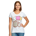 Produktbild Pusheen - Balloons T-Shirt Damen weiß
