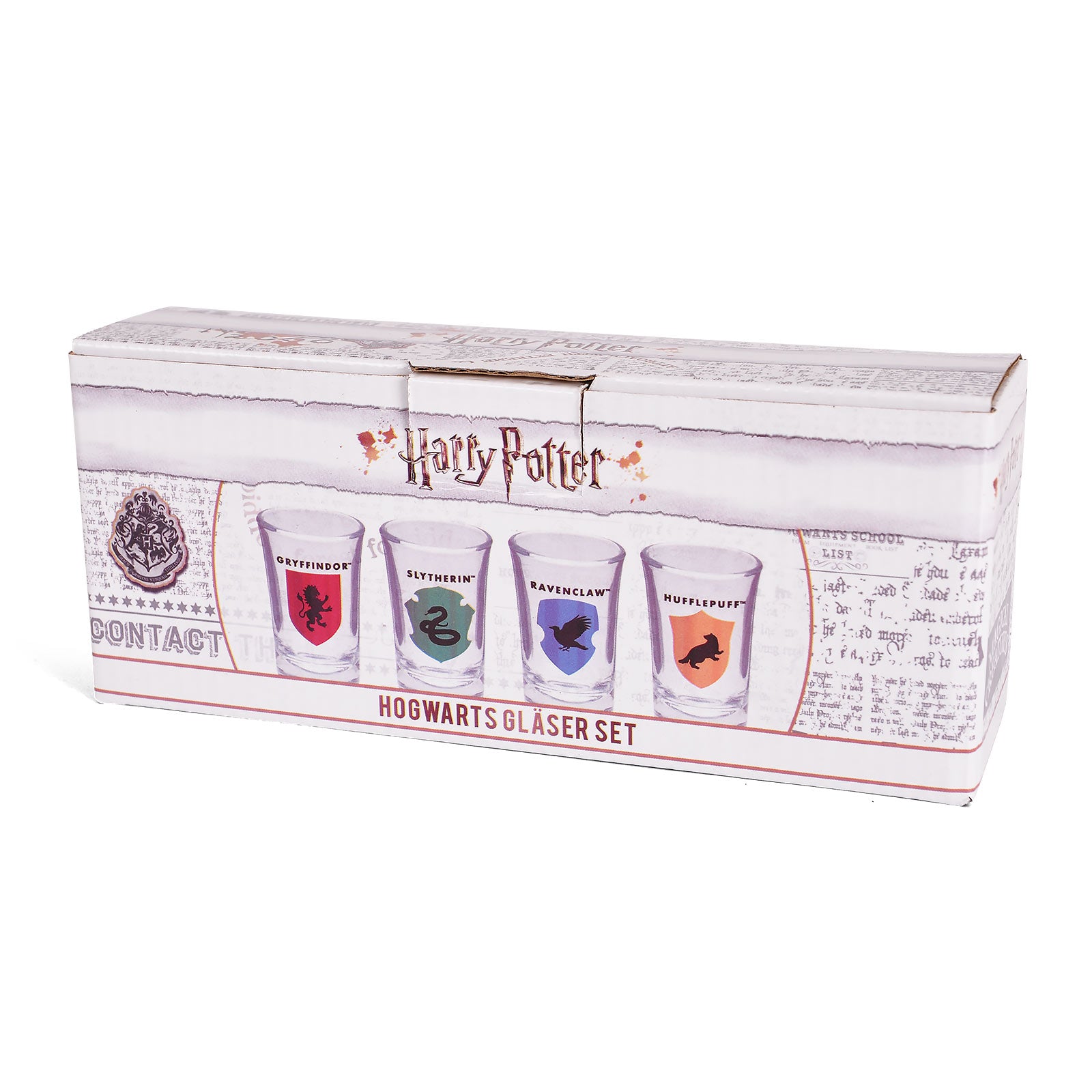 Image produit Harry Potter - Ensemble de mini verres Hogwarts
