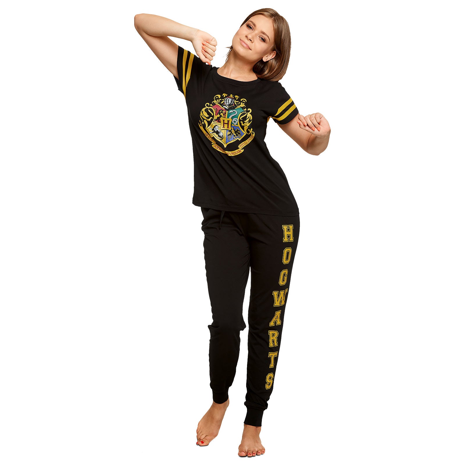 Produktbild Harry Potter - Hogwarts Wappen Pyjama Damen