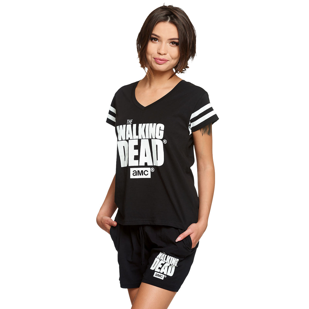 Image produit Walking Dead - Pyjama court Logo Femmes