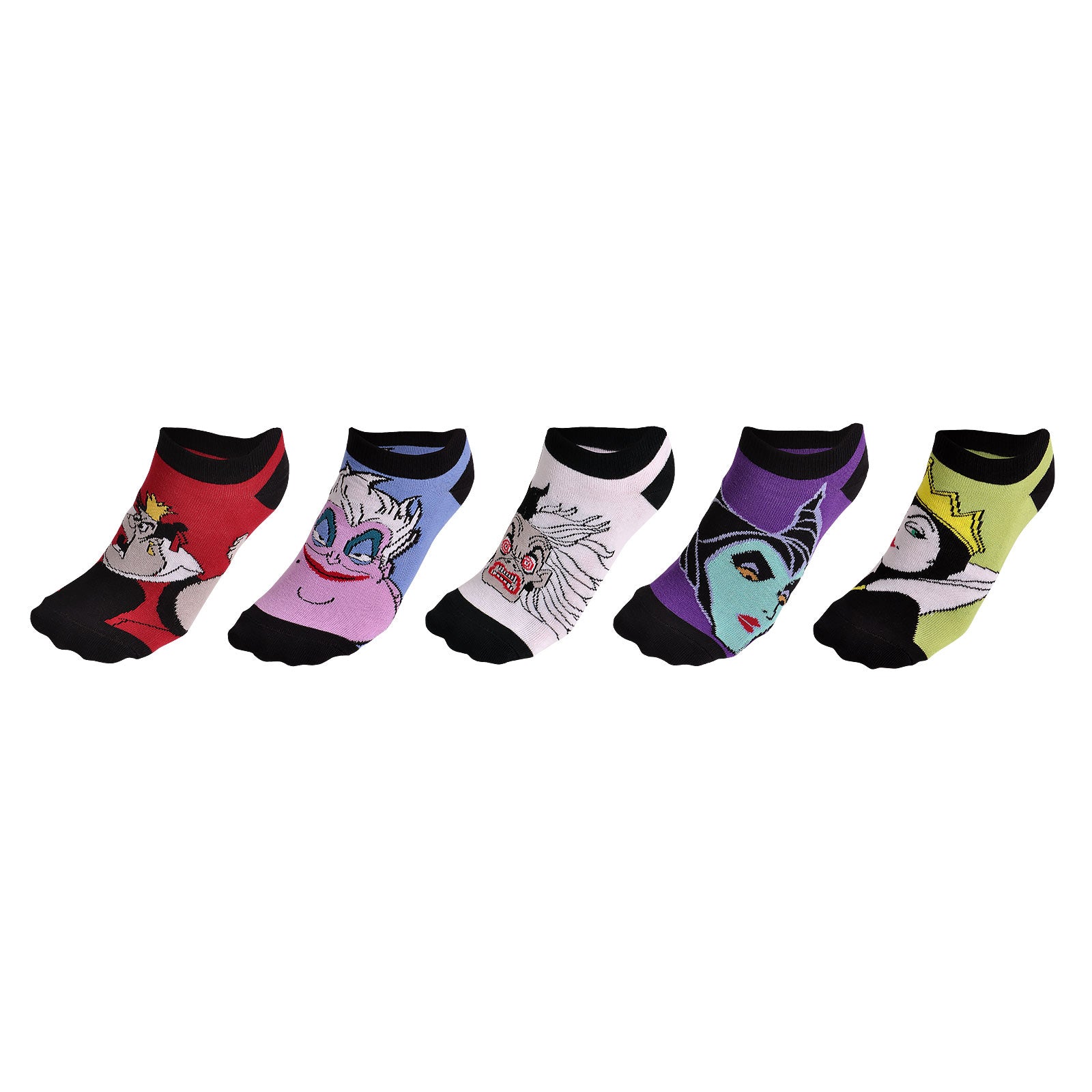 Image produit Disney - Vilains Bad Girls Chaussettes Set de 5