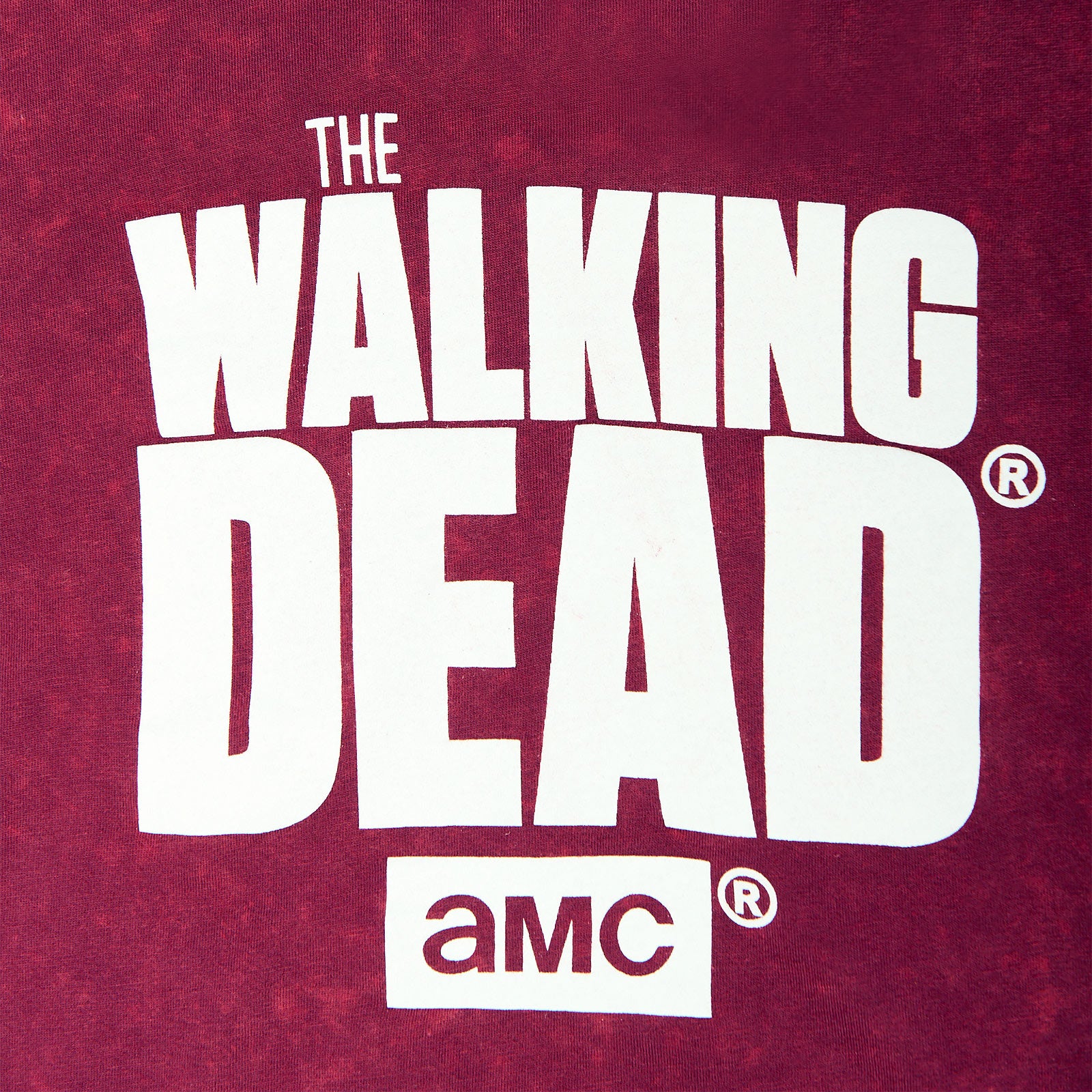 Productafbeelding Walking Dead - Logo T-shirt Dames rood