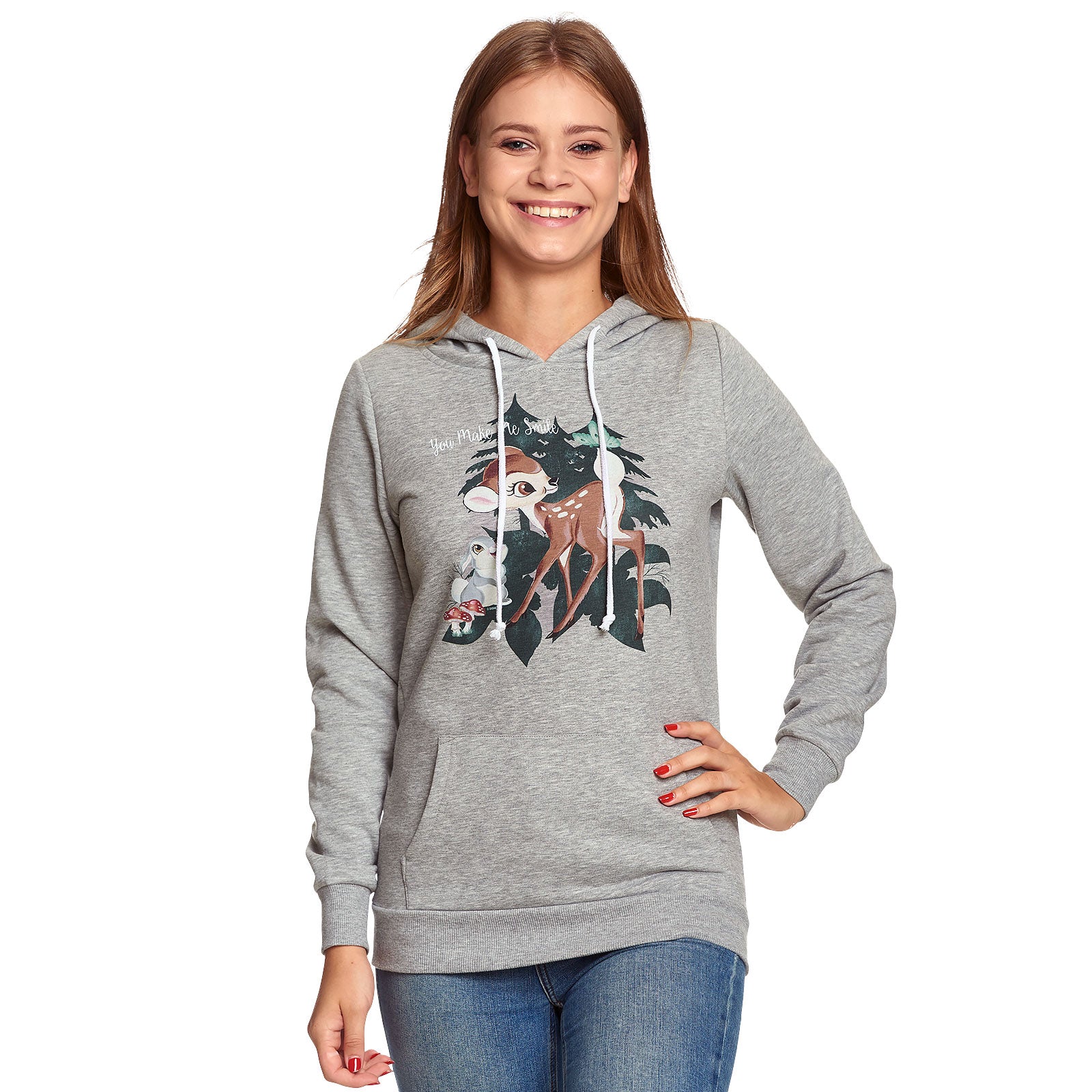 Productafbeelding Bambi - Smile Hoodie Dames