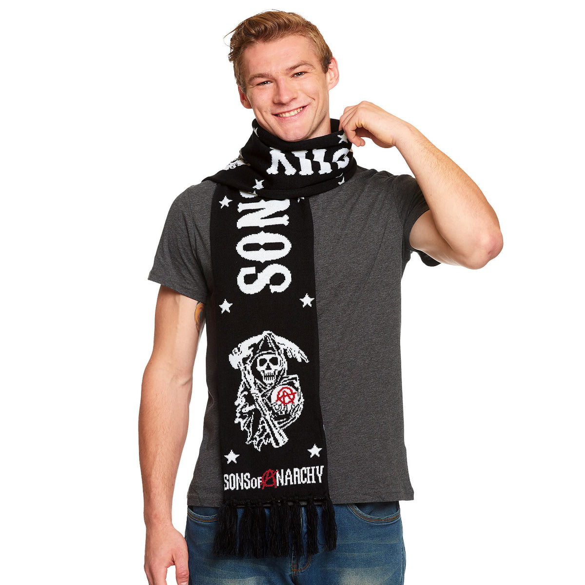 Image produit Sons of Anarchy - Écharpe Logo Reaper