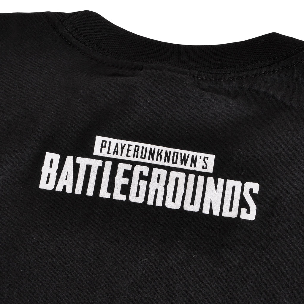 Productafbeelding PUBG - Wit Icoon Logo T-Shirt zwart