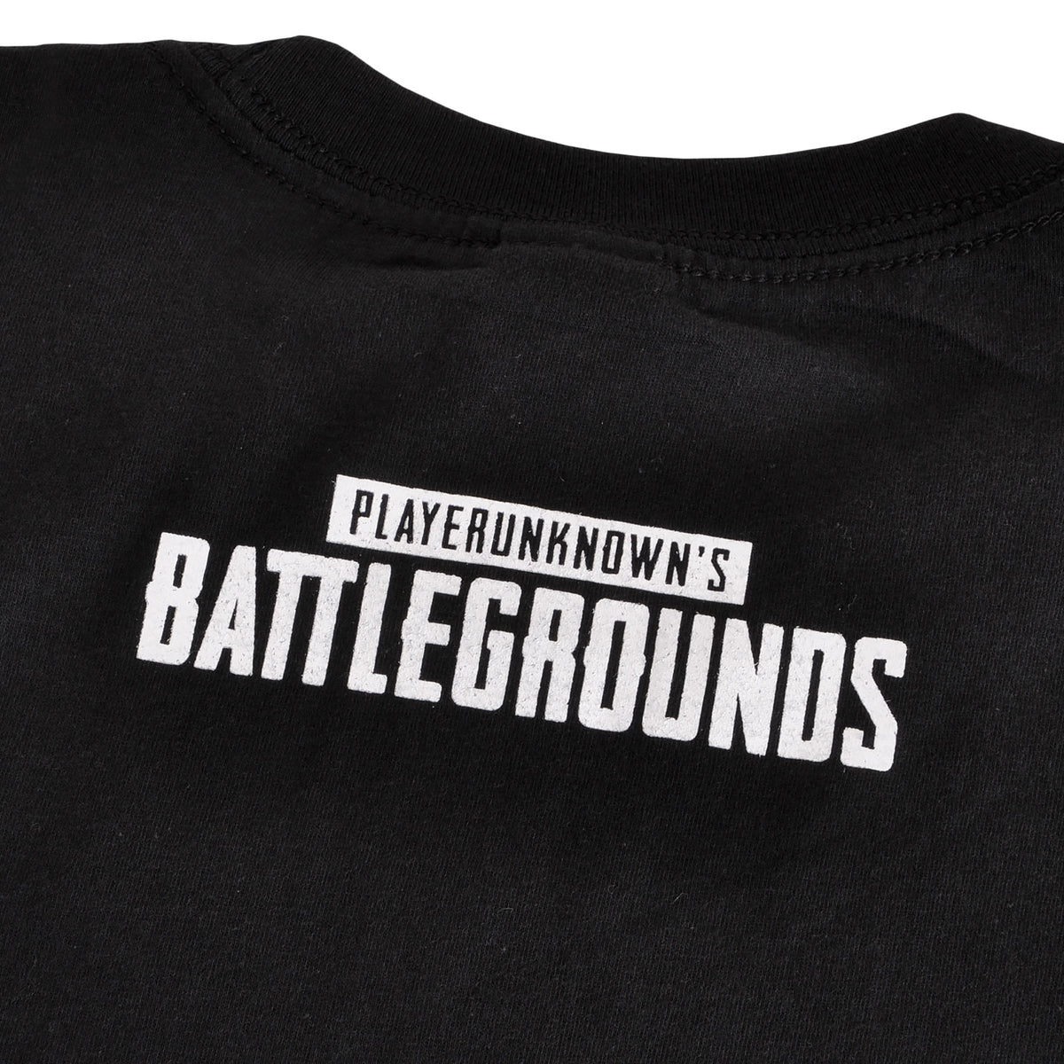 Productafbeelding PUBG - Wit Icoon Logo T-Shirt zwart