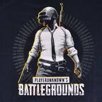 Image produit PUBG - T-shirt bleu niveau 3