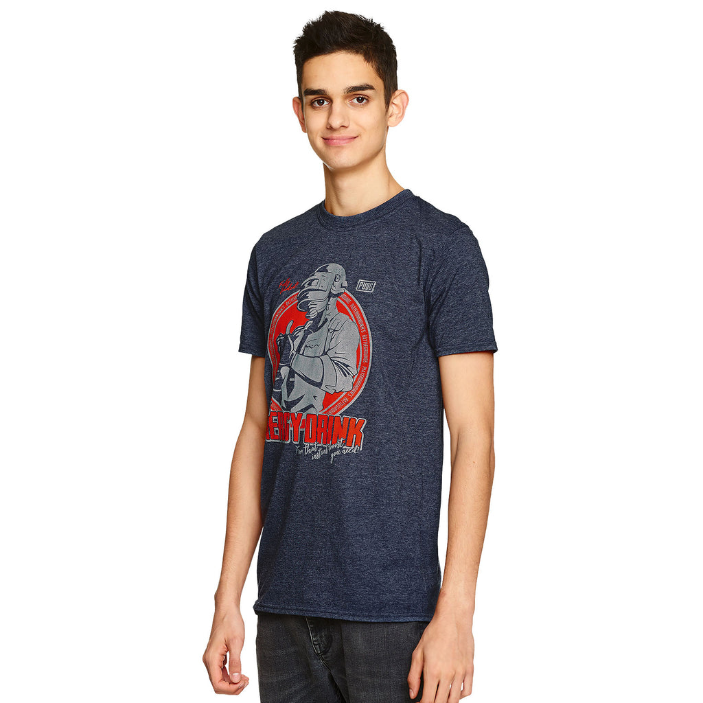 Produktbild PUBG - Energy Drink T-Shirt blau