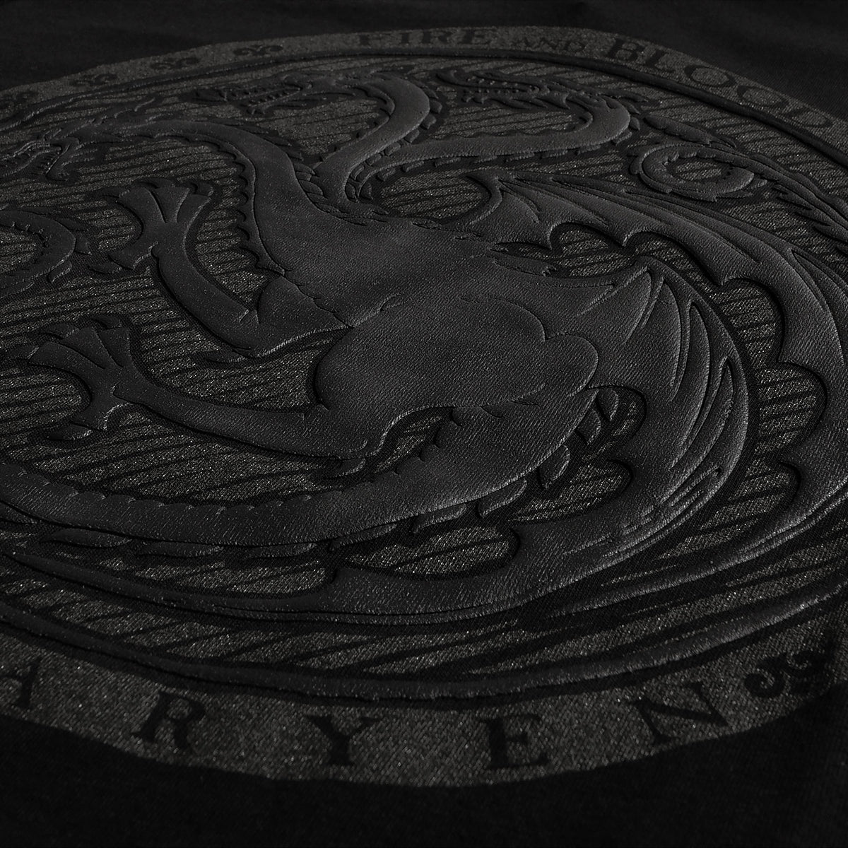 Produktbild Game of Thrones - Dark Targaryen 3D Logo T-Shirt schwarz