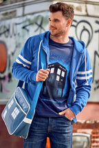 Productafbeelding Doctor Who - Tardis Hoodie blauw