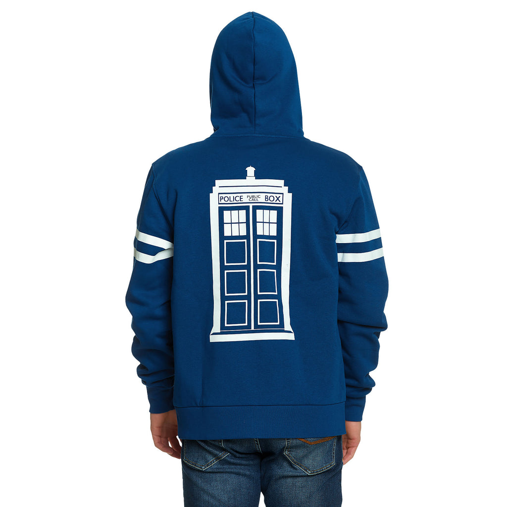 Productafbeelding Doctor Who - Tardis Hoodie blauw