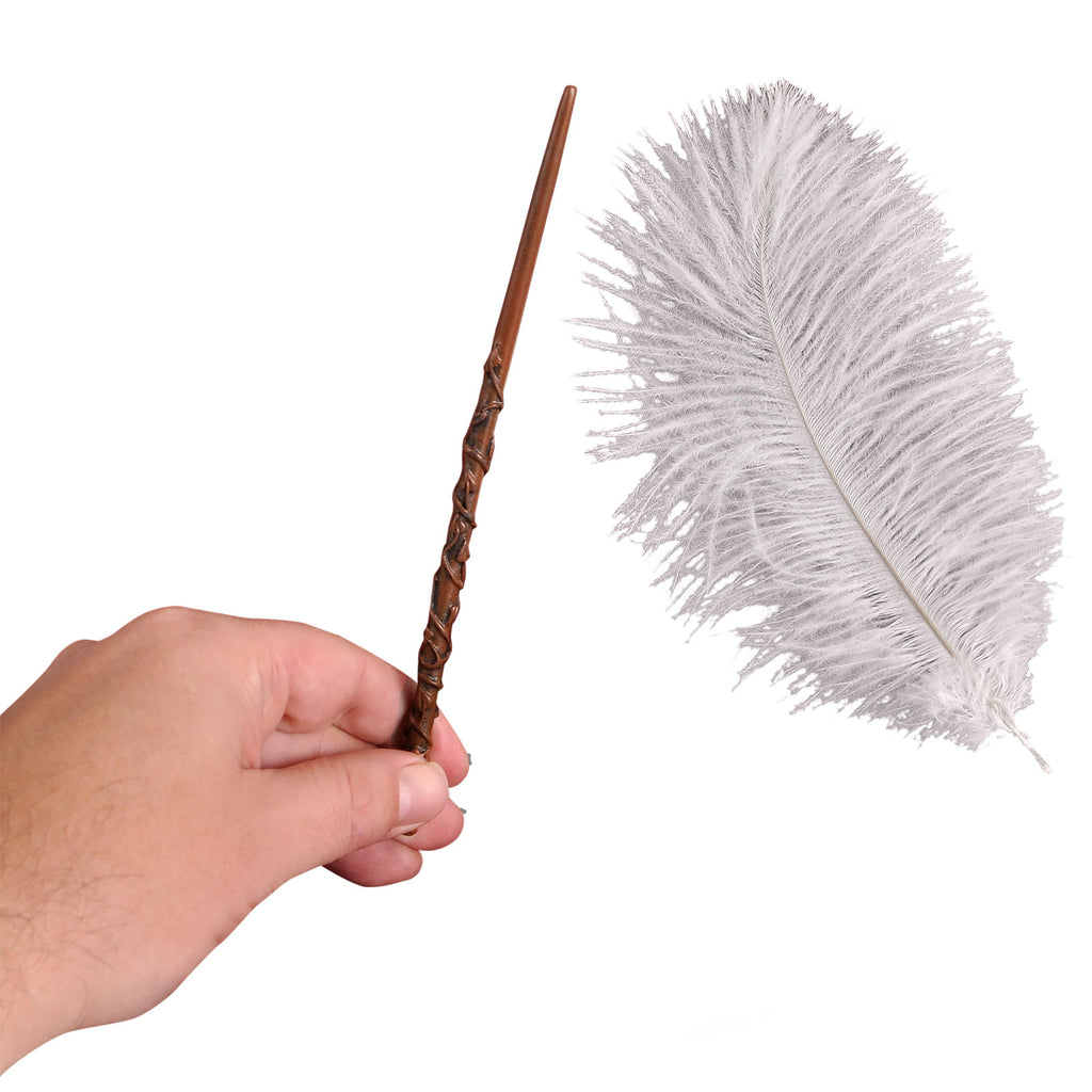 Image produit Harry Potter - Ensemble baguette magique & plume Wingardium Leviosa