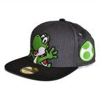 Productafbeelding Super Mario - Yoshi Snapback Cap grijs