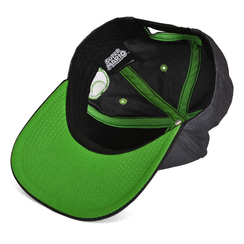 Productafbeelding Super Mario - Yoshi Snapback Cap grijs
