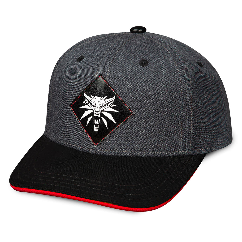Productafbeelding Witcher - Wolf Medaillon Patch Snapback Cap