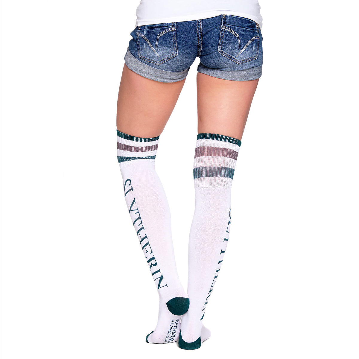 Image produit Harry Potter - Chaussettes montantes Slytherin