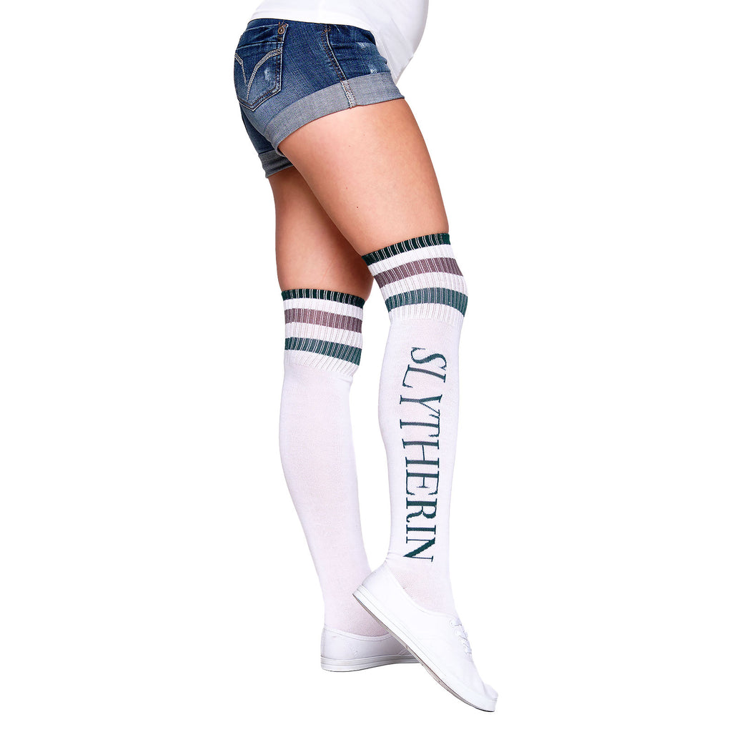 Image produit Harry Potter - Chaussettes montantes Slytherin