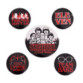 Image produit Set de 5 boutons Stranger Things