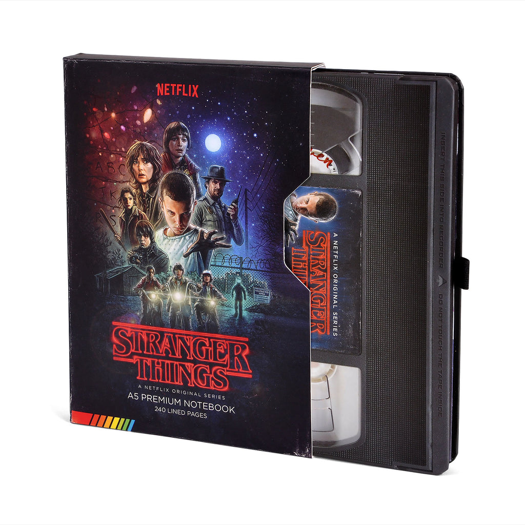 Produktbild Stranger Things - VHS Premium Notizbuch A5