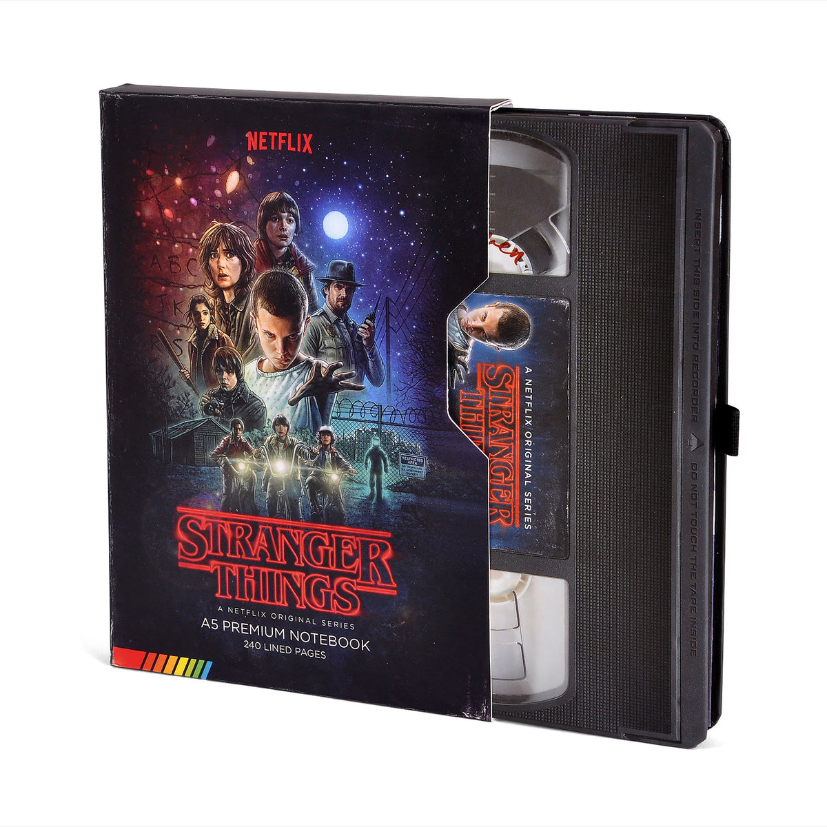 Produktbild Stranger Things - VHS Premium Notizbuch A5