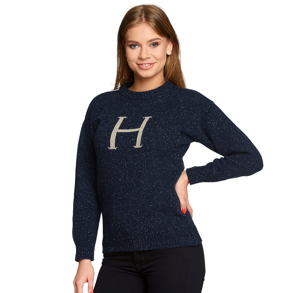 Image produit Harry Potter - H pour Harry Pull tricoté bleu