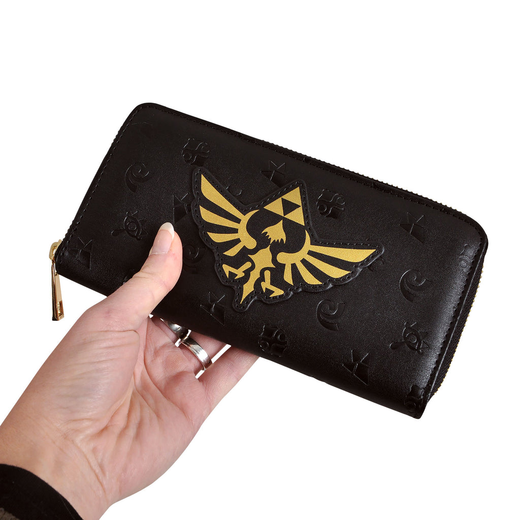 Image produit Zelda - Portefeuille Symboles Hyrule Noir