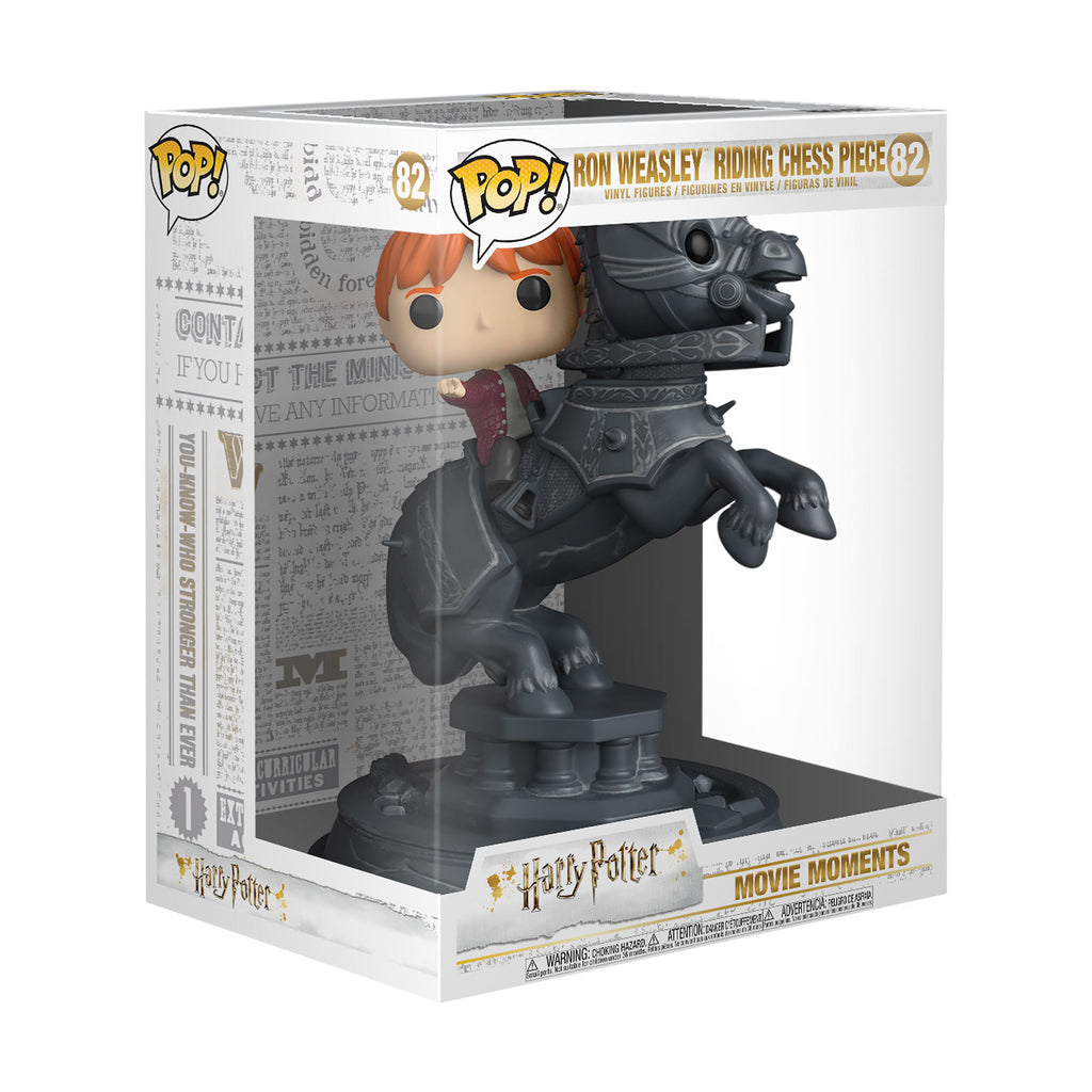 Image produit Harry Potter - Ron avec figurine Funko Pop d'échec 21 cm