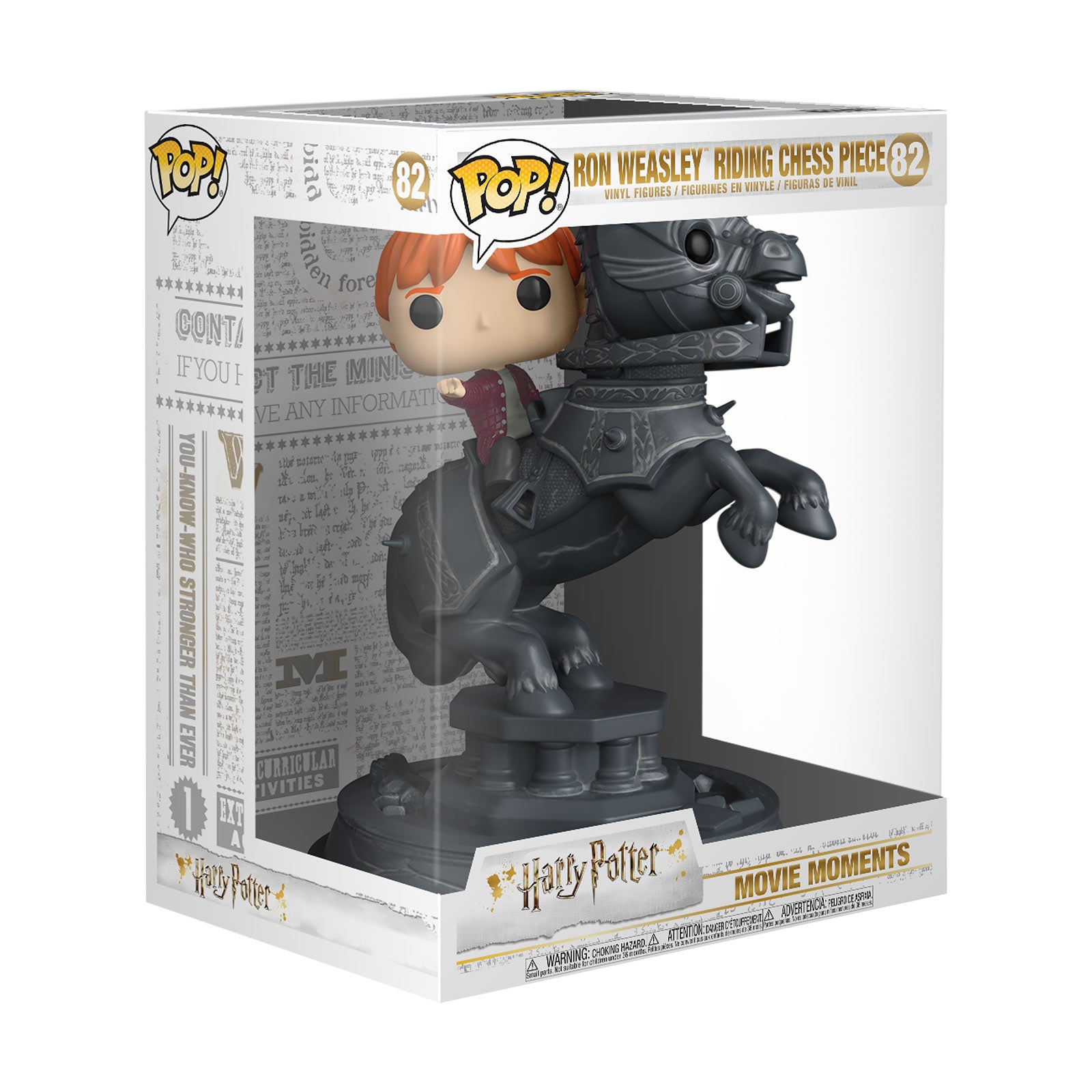 Image produit Harry Potter - Ron avec figurine Funko Pop d'échec 21 cm