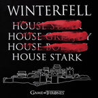 Image produit Game of Thrones - T-shirt noir des dirigeants de Winterfell