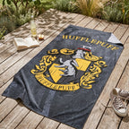 Produktbild Harry Potter - Hufflepuff Wappen Strandtuch