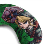 Image produit Zelda - Coussin de cou Link vert