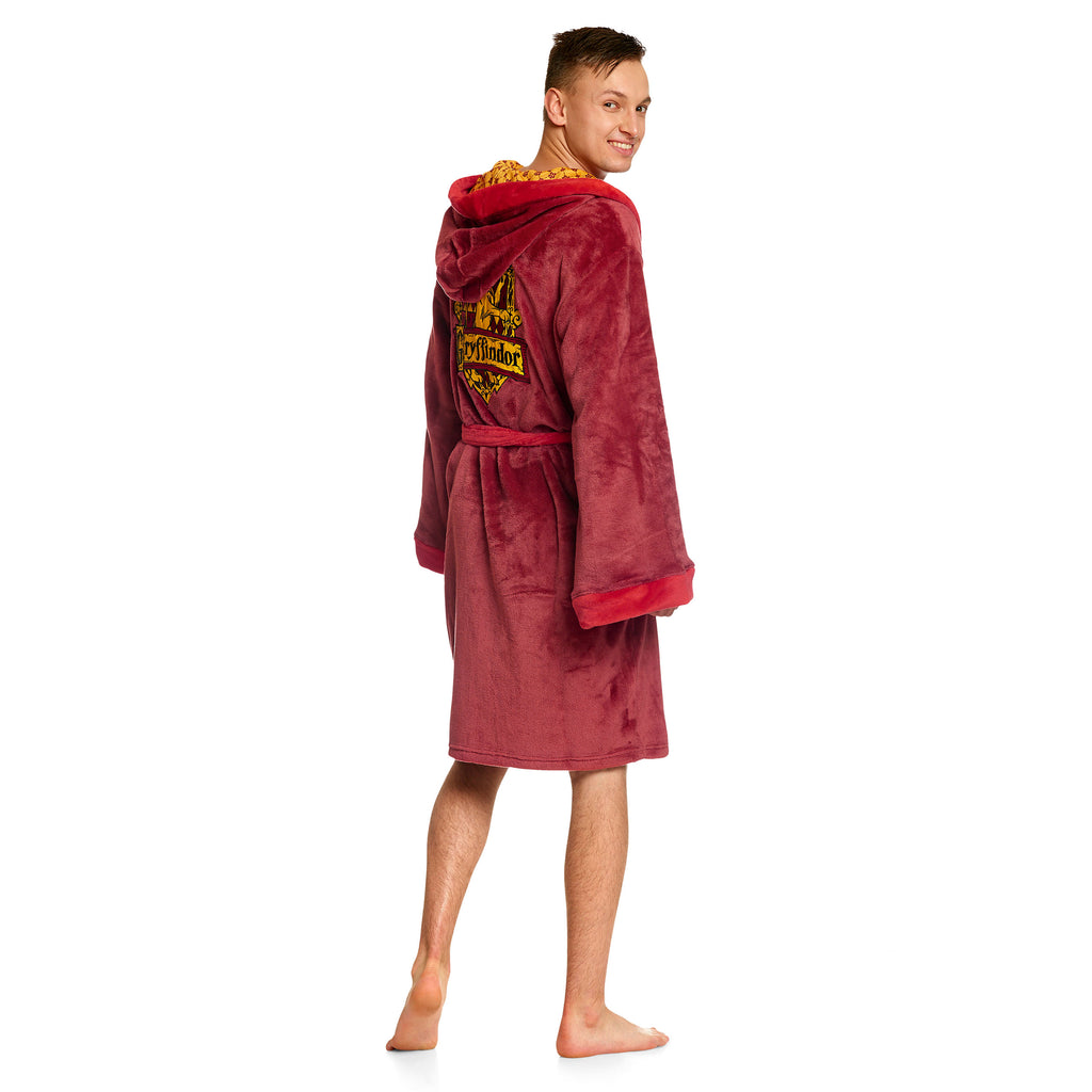 Produktbild Harry Potter - Gryffindor Wappen Bademantel rot