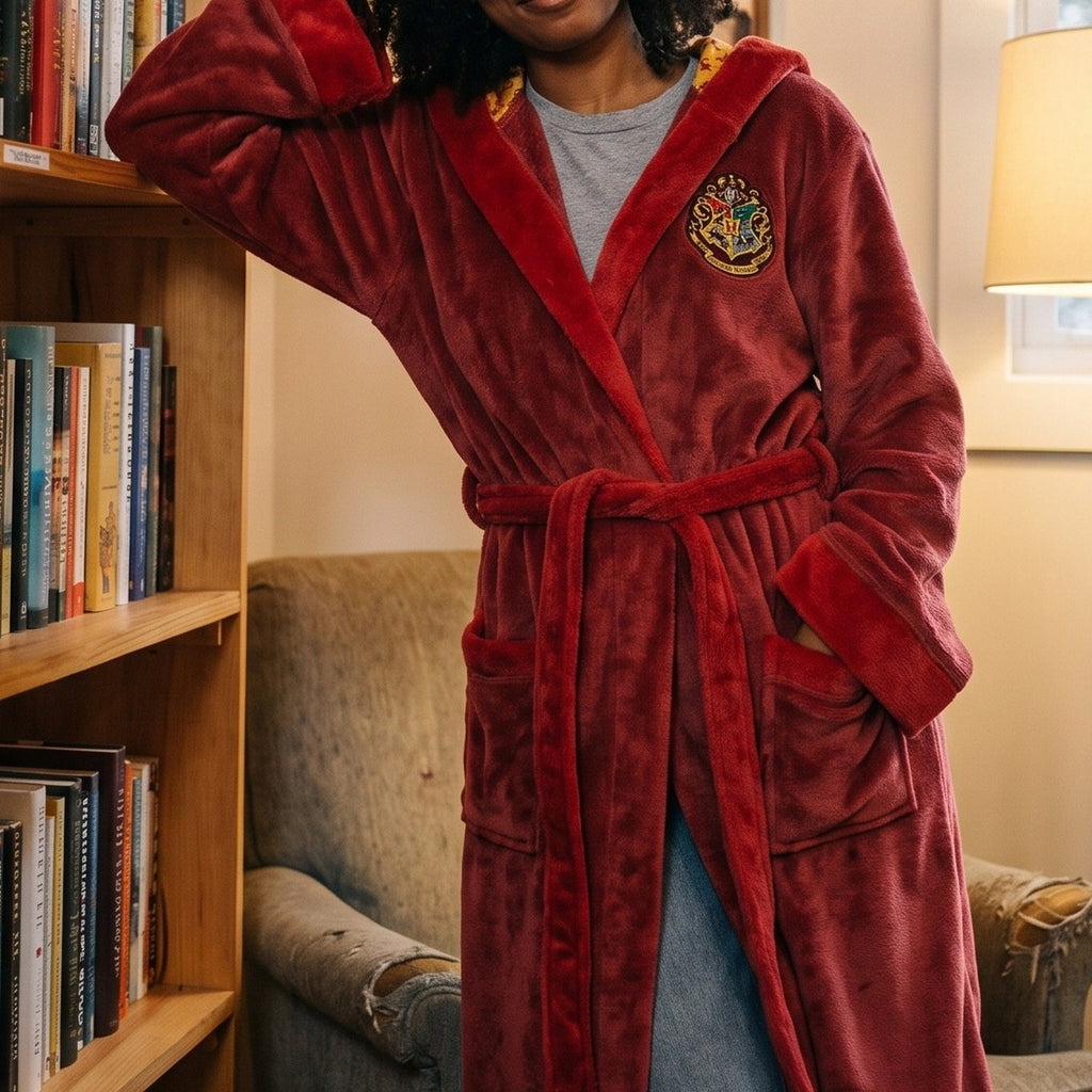 Product image Harry Potter - Gryffindor Crest Bathrobe red