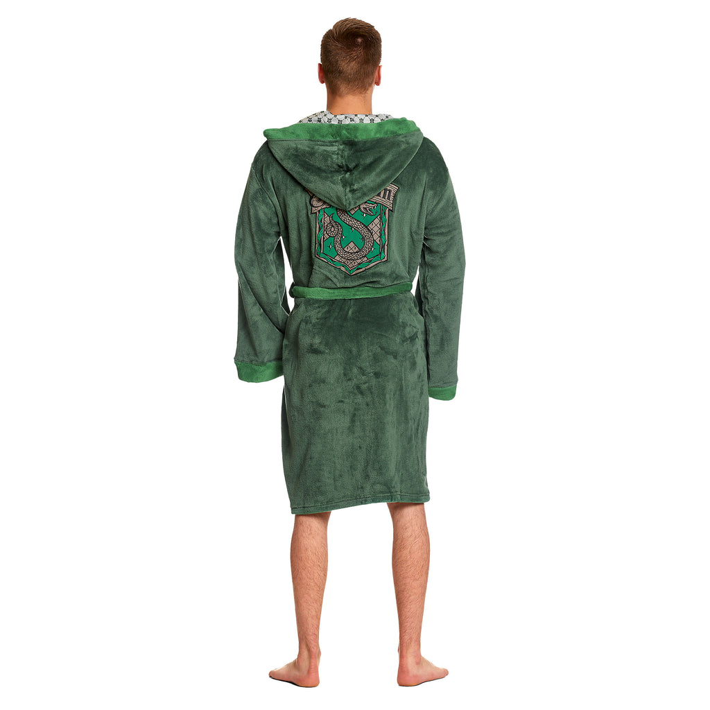 Produktbild Harry Potter - Slytherin Wappen Bademantel grün