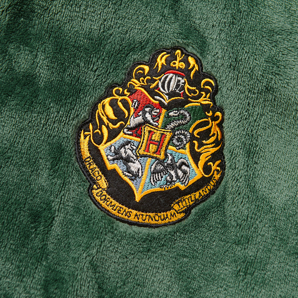 Produktbild Harry Potter - Slytherin Wappen Bademantel grün
