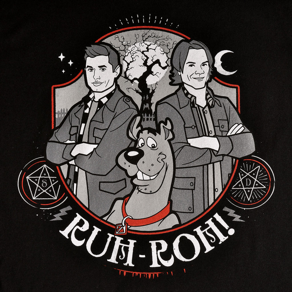 Image produit Supernatural - Scoobynatural Ruh-roh ! T-shirt noir