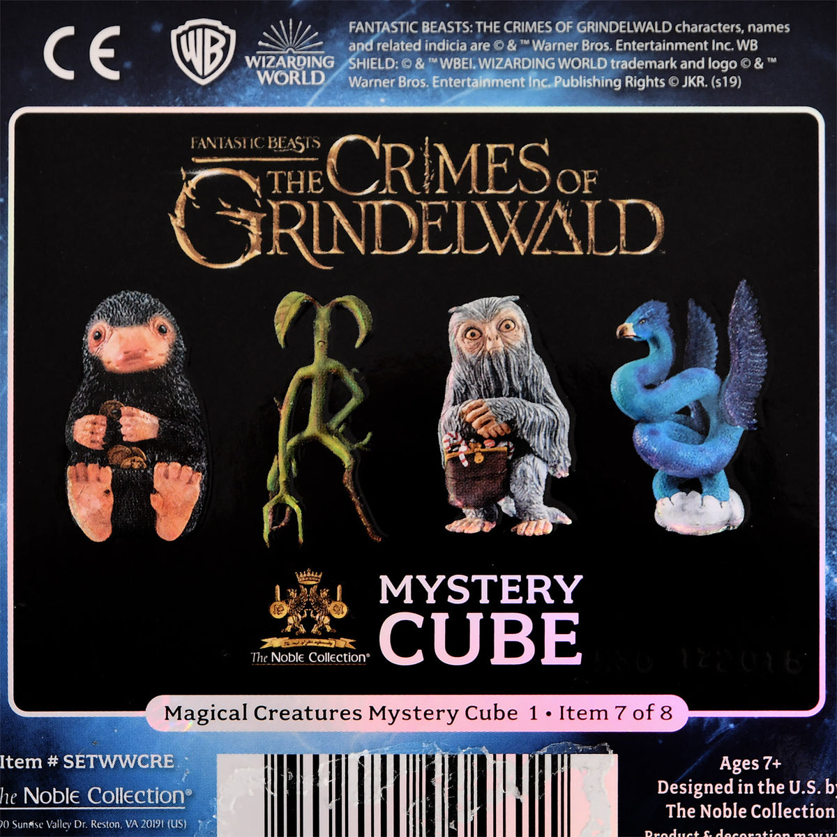 Produktbild Harry Potter & Phantastische Tierwesen - Mystery Cube Figur